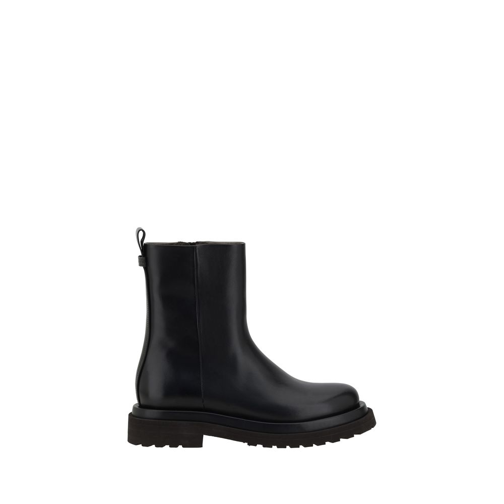 Leather Ankle Boots