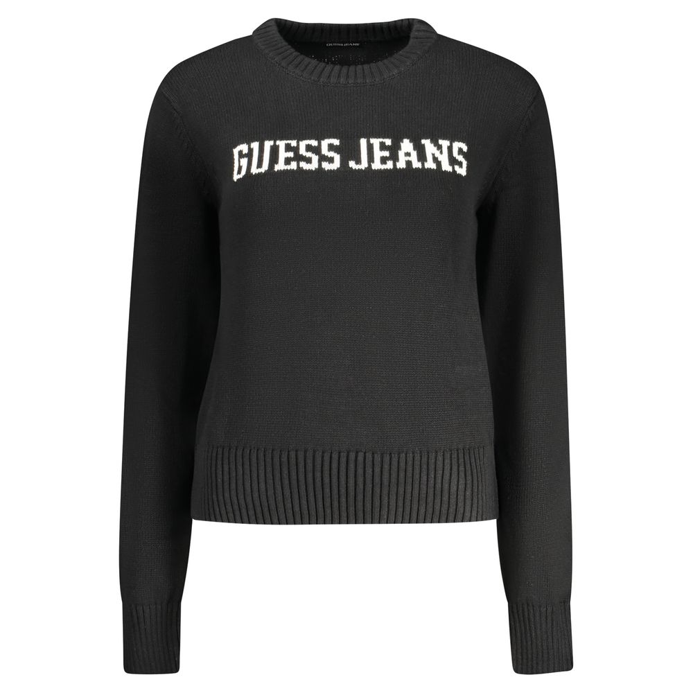 Black Cotton Sweater