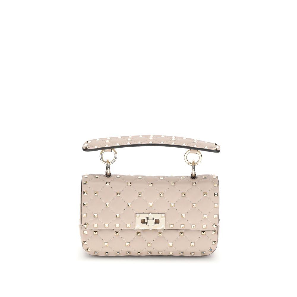 Small Leather Rockstud Spike Handbag
