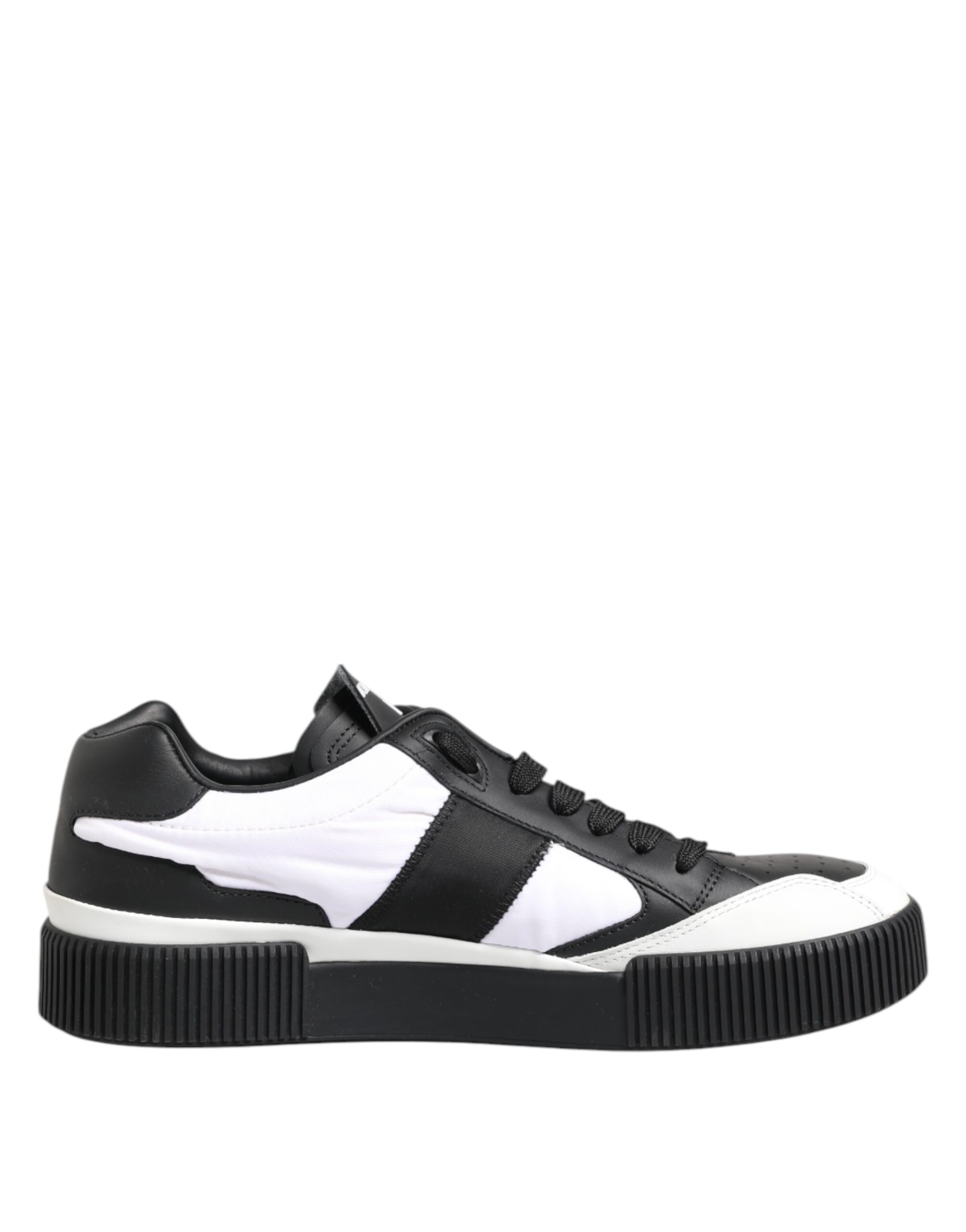 White Black MIAMI Low Top Men Sneakers Shoes