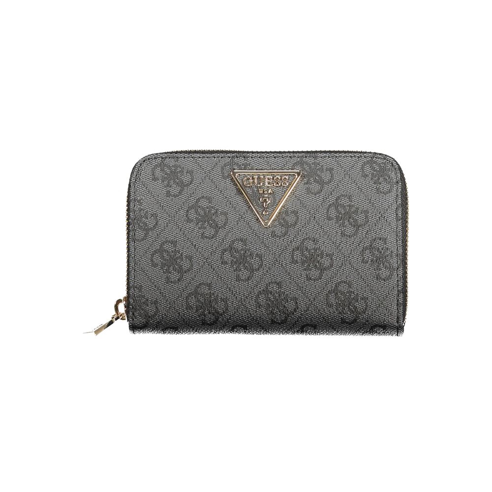 Black Polyethylene Women Wallet
