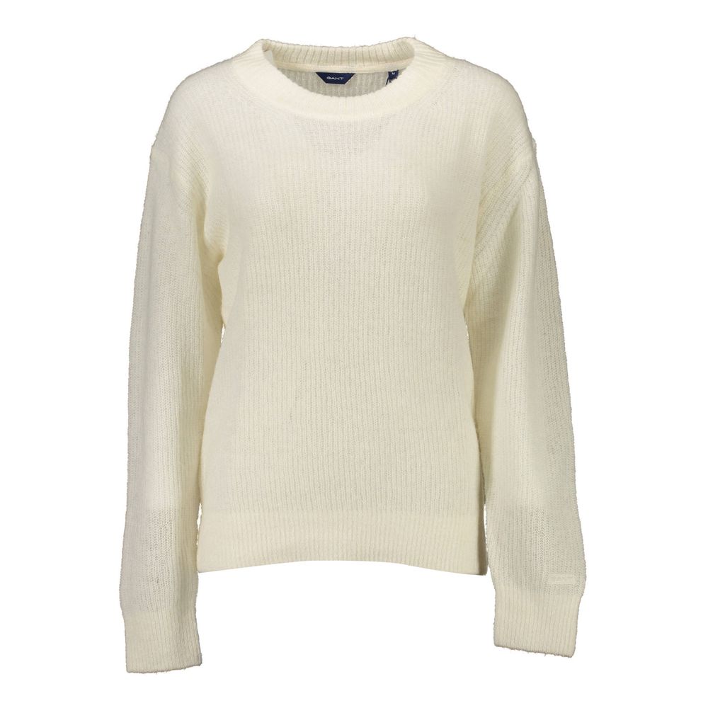 White Wool Sweater