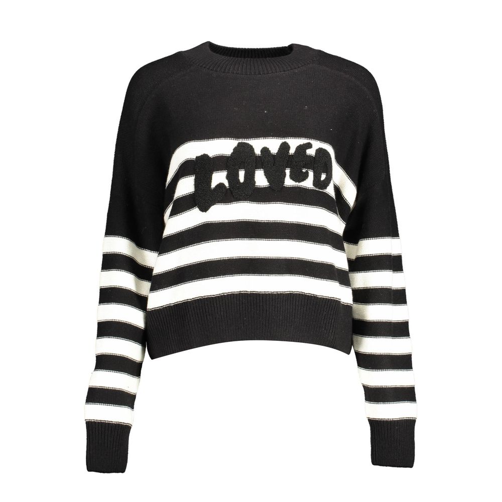 Black Cotton Sweater