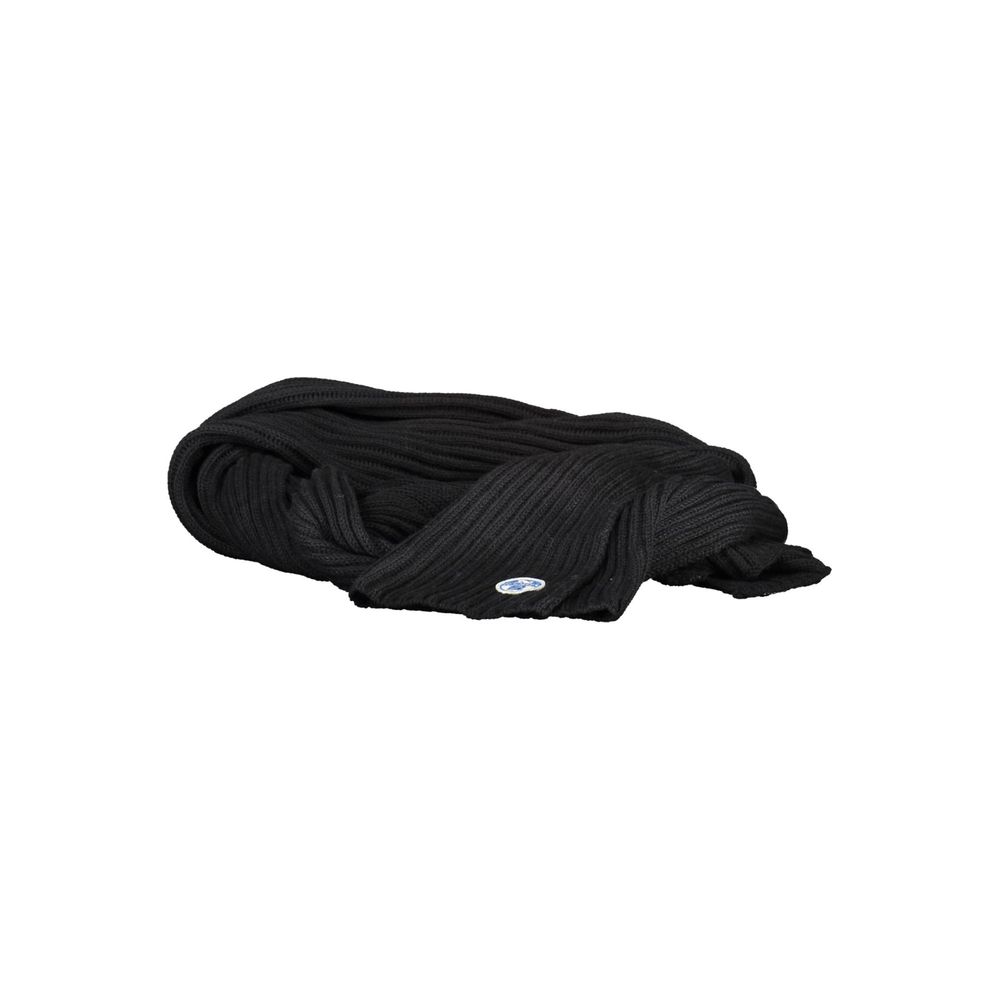Black Cotton Scarf