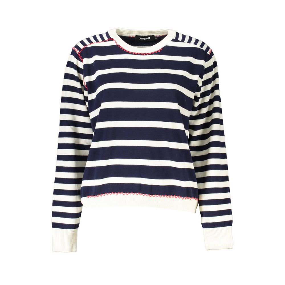 Blue Cotton Sweater