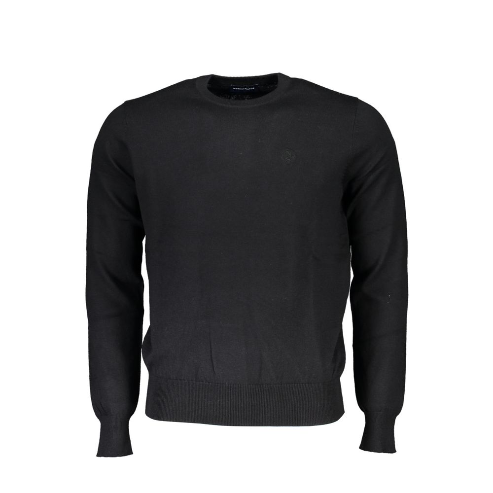 Black Fabric Sweater