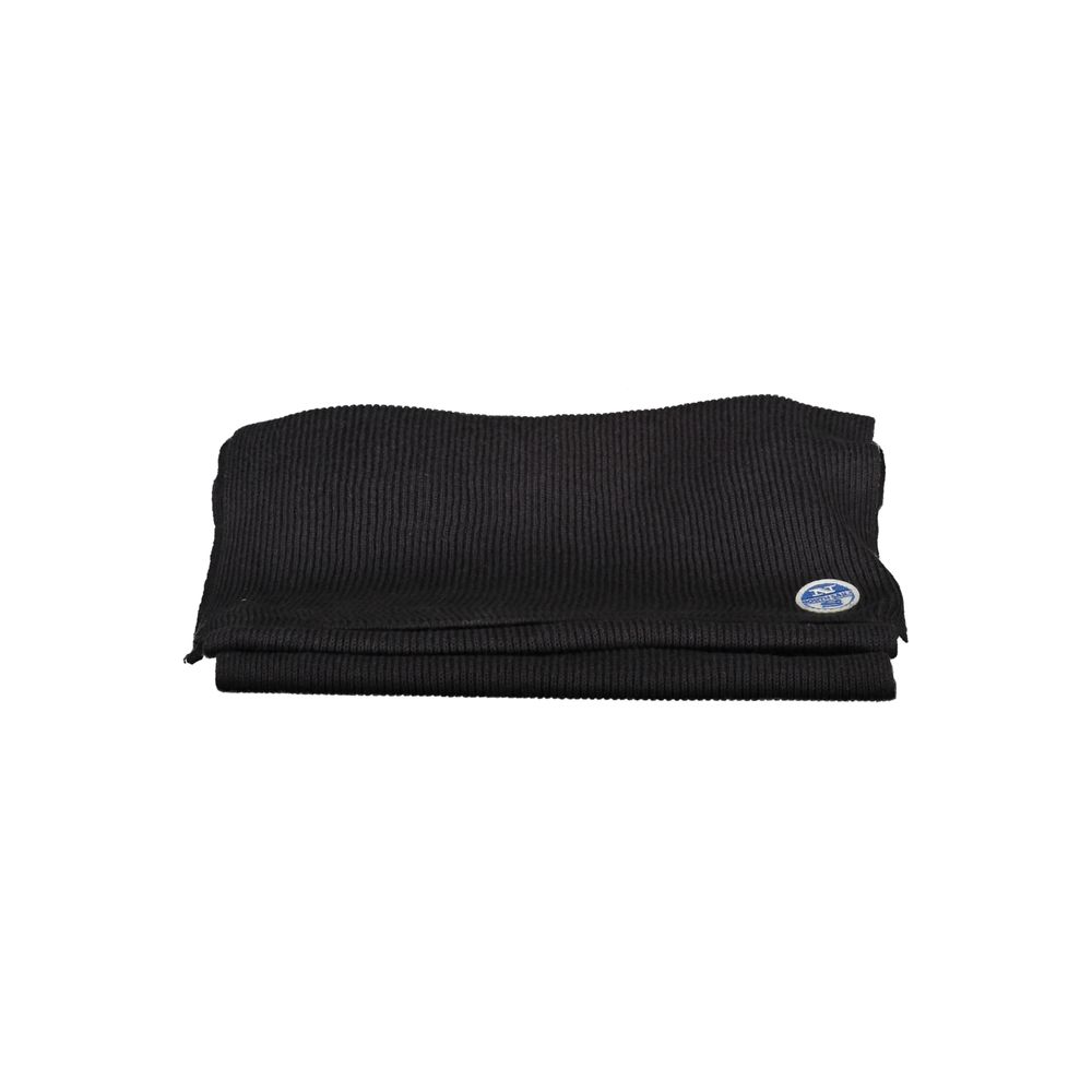 Black Cotton Scarf