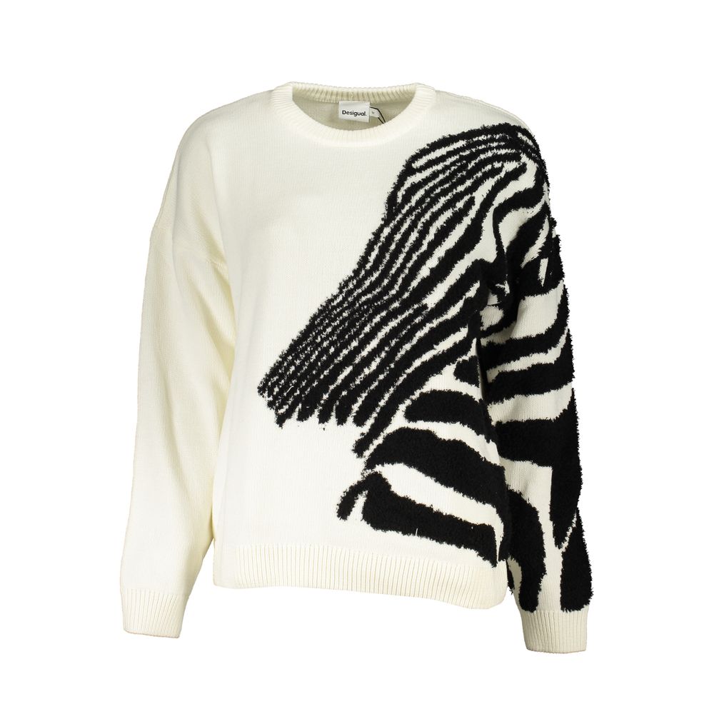White Cotton Sweater