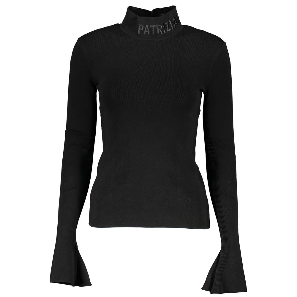 Black Cotton Sweater