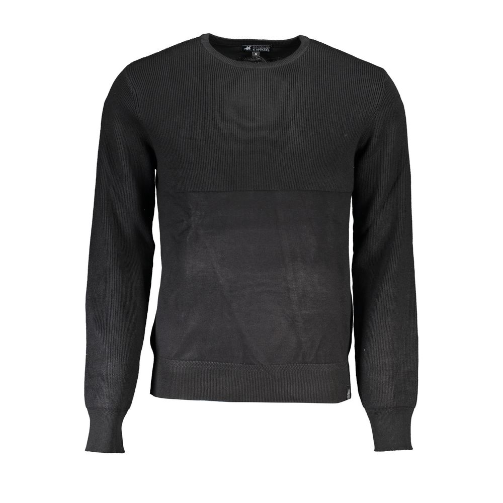 Black Nylon Sweater