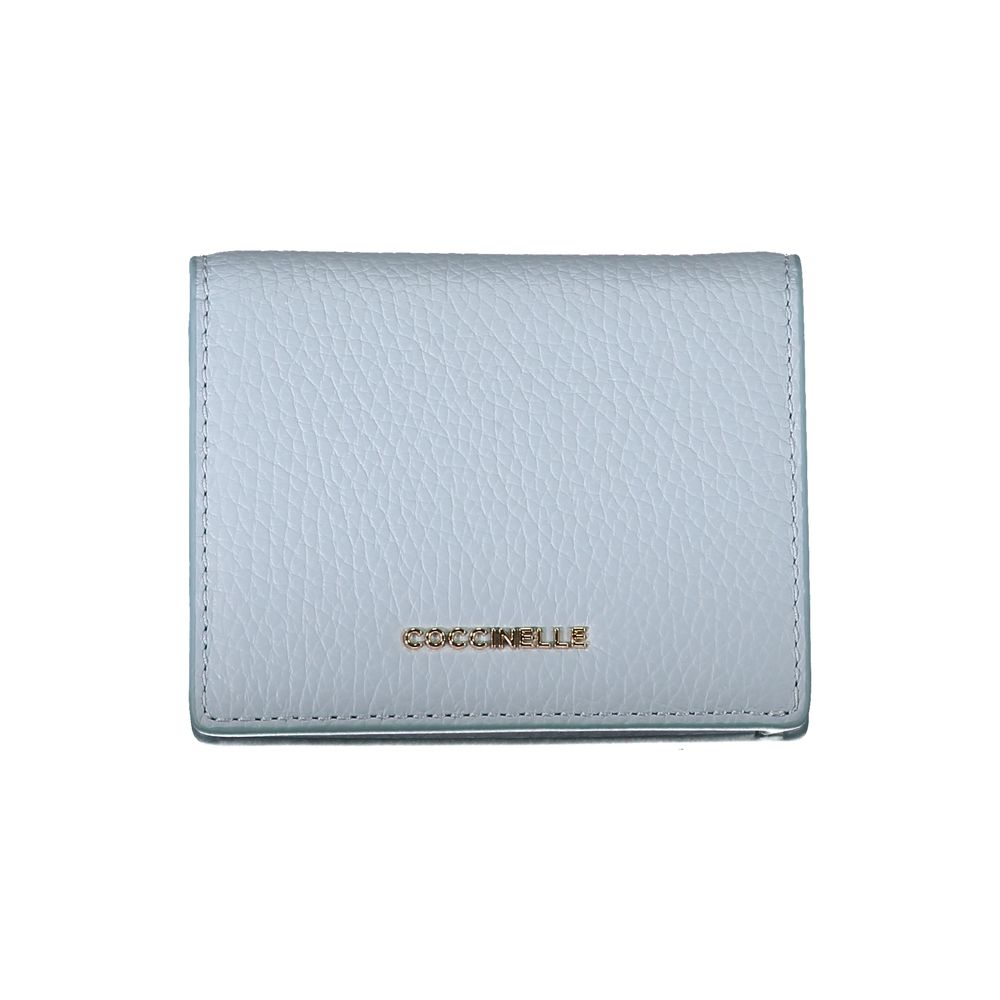 Blue Leather Wallet