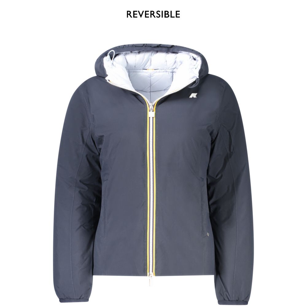 Blue Polyamide Jackets & Coat