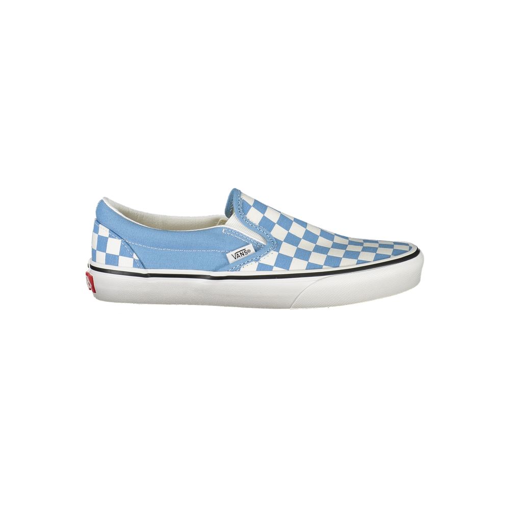Blue Polyester Sneaker
