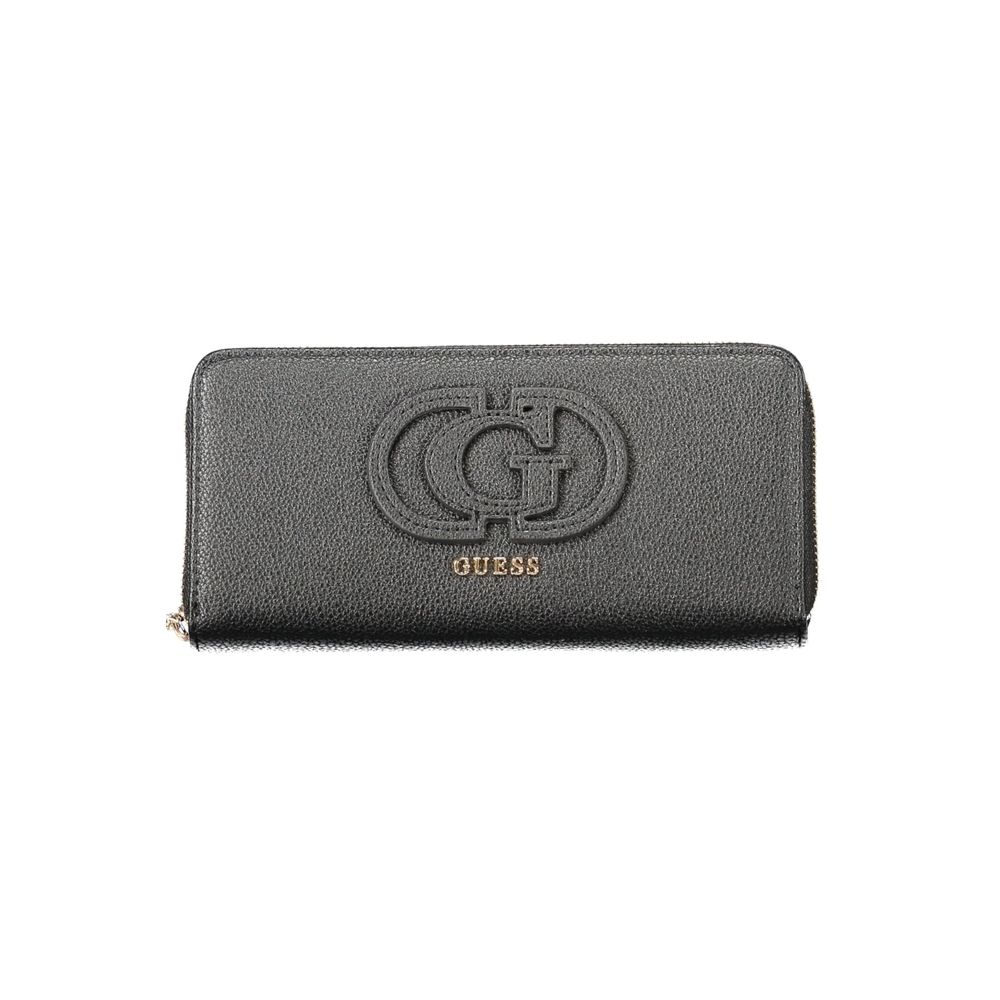 Black Polyethylene Women Wallet