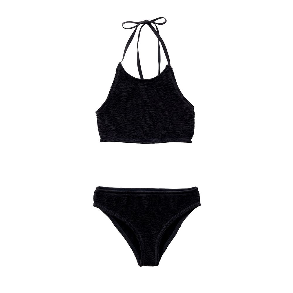 Black Polyamide Bikini