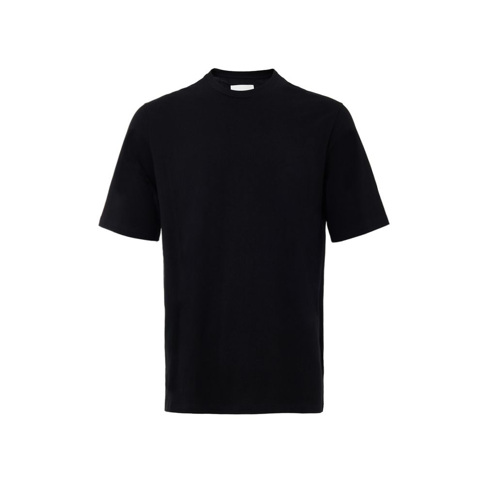 Black Cotton T-Shirt