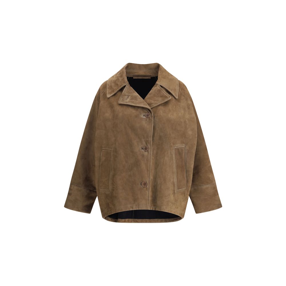 Suede leather Jacket
