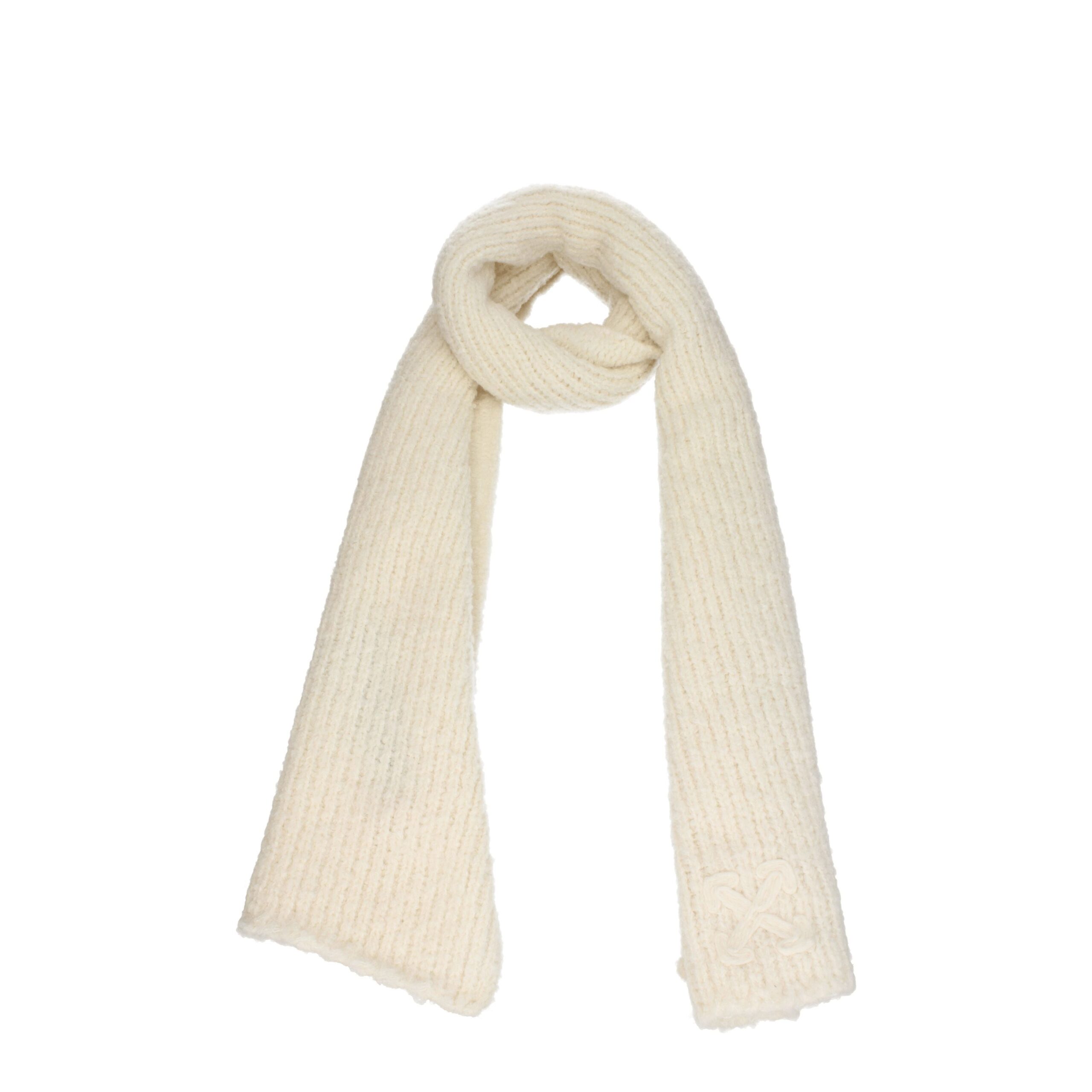 Beige Wool Scarf