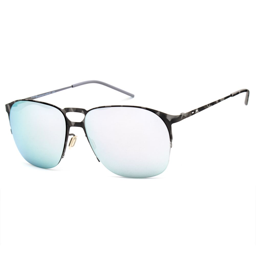 Gray Metal Sunglasses