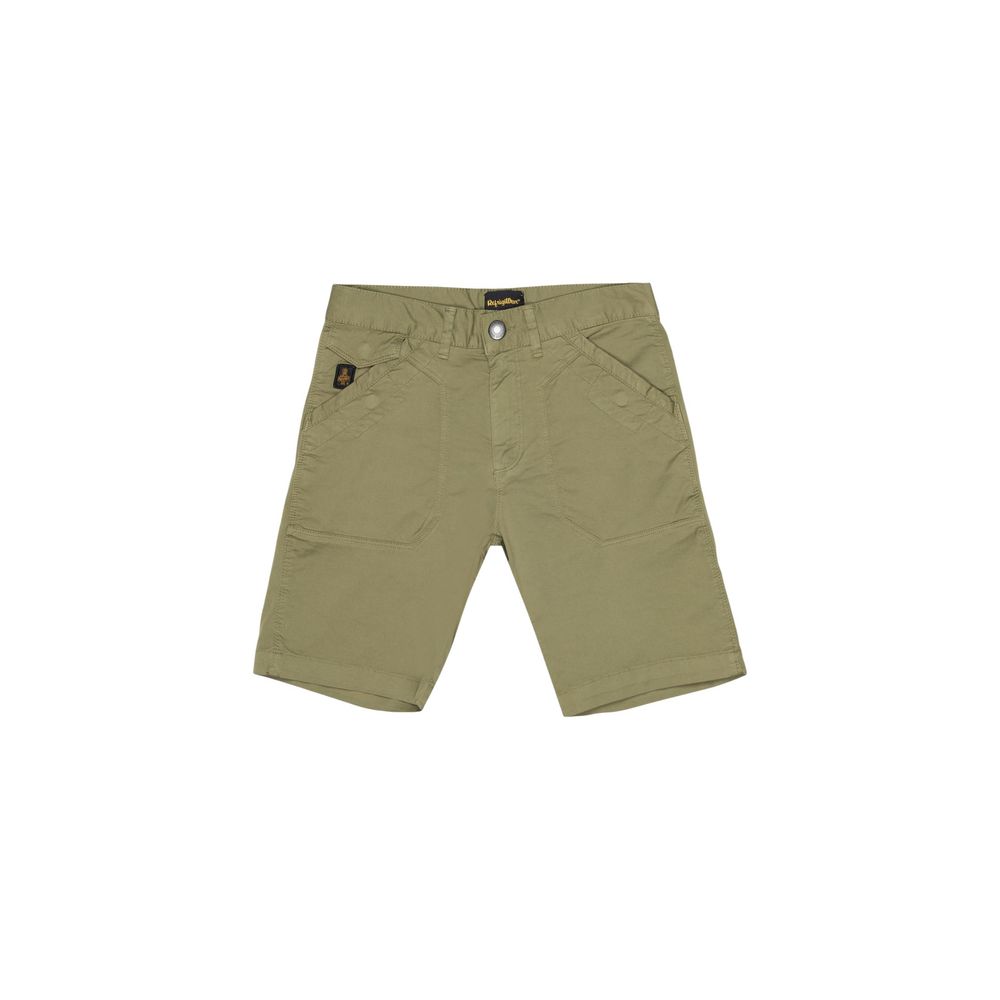 Green Cotton Bermuda