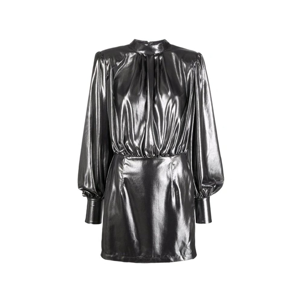 Abelia Laminated Mini Dress