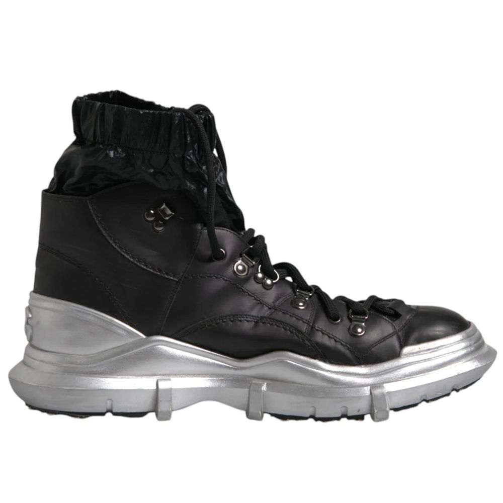 Black Nylon Boot