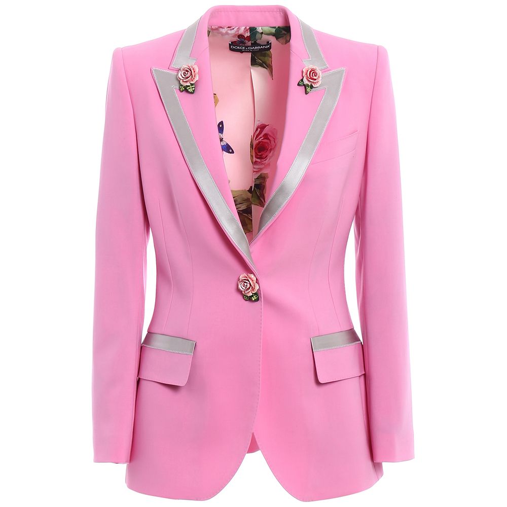 Pink Wool Jackets & Coat