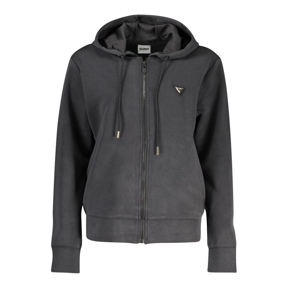 Black Polyester Sweater