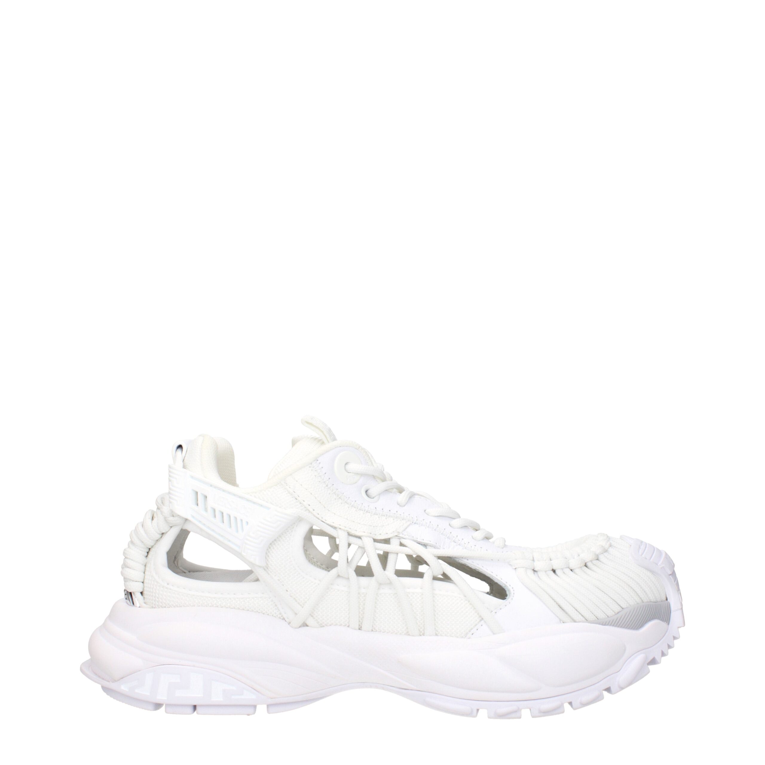 White Leather Low Tops