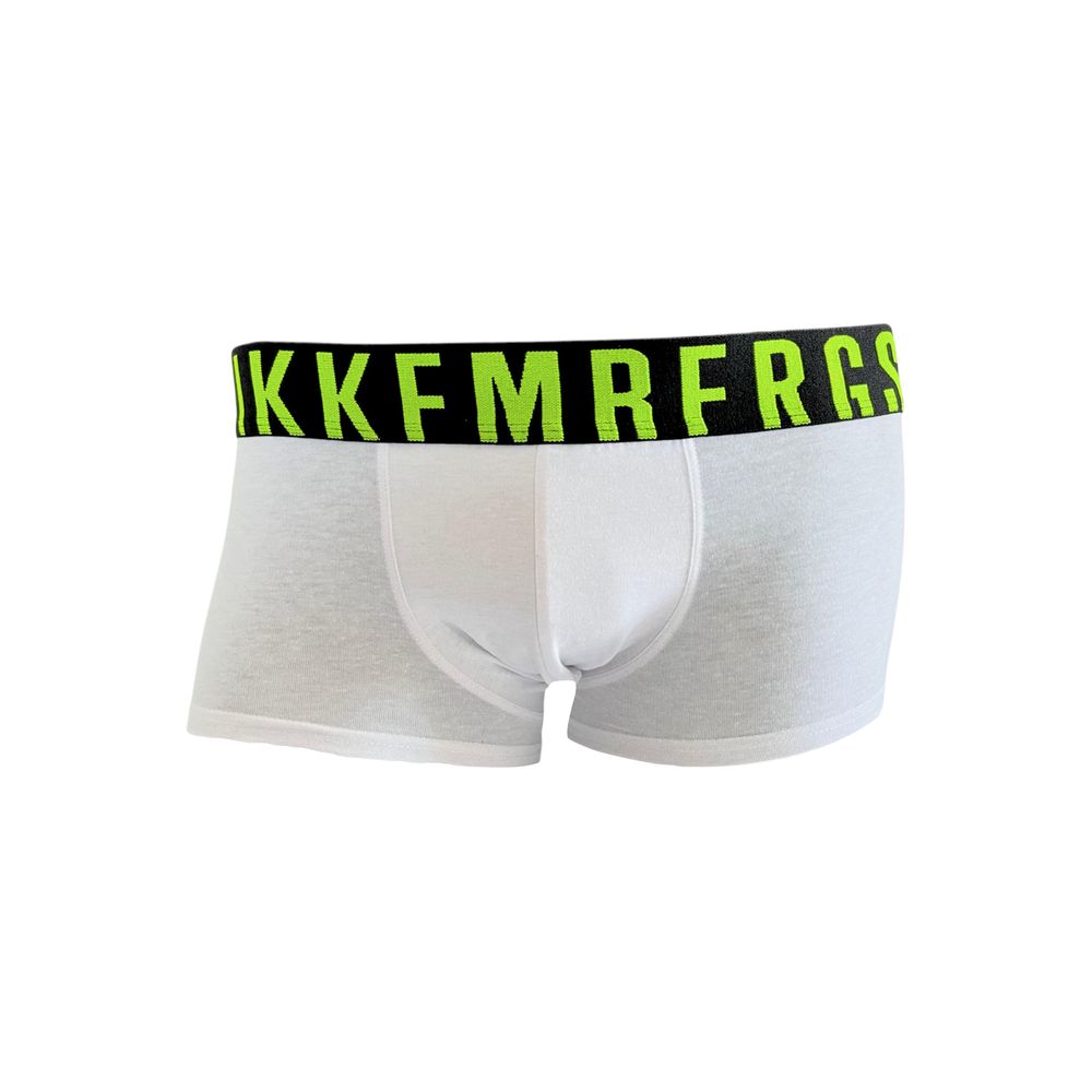 White Cotton Men Boxer