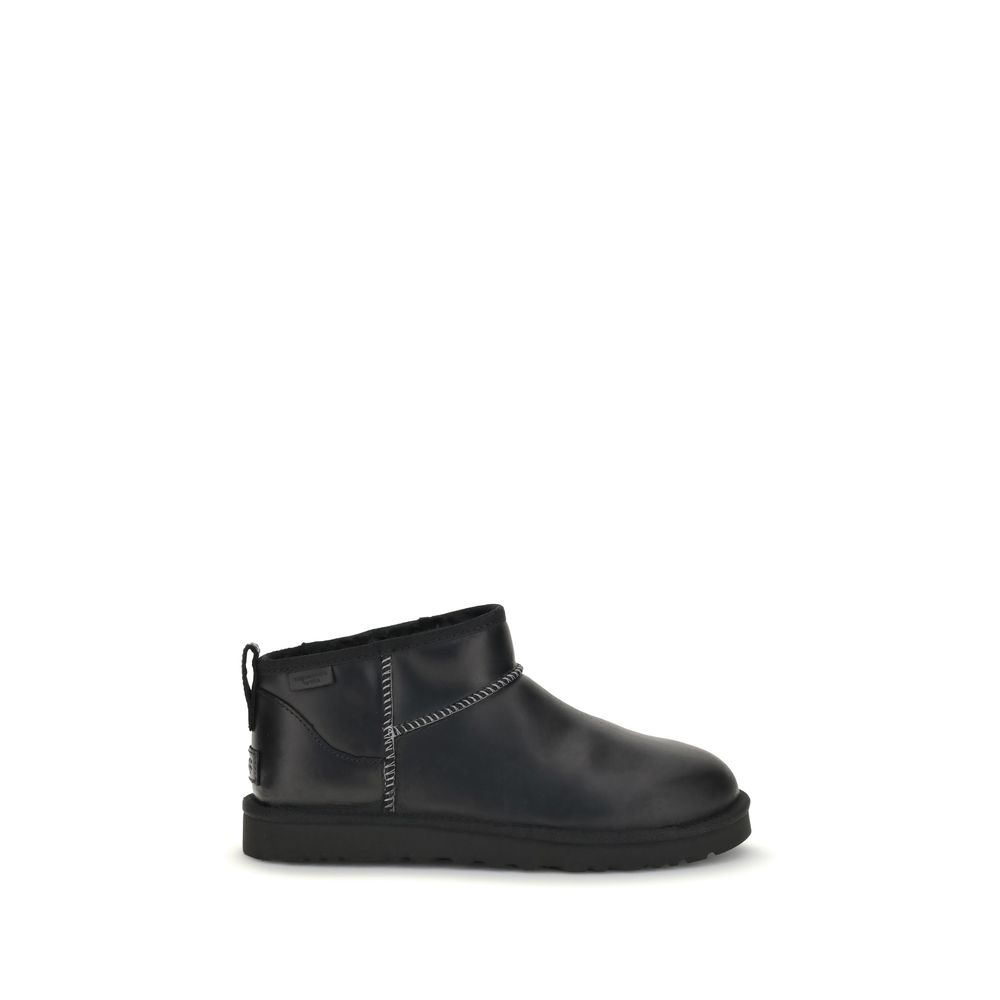 Ultra mini leather snow Boots