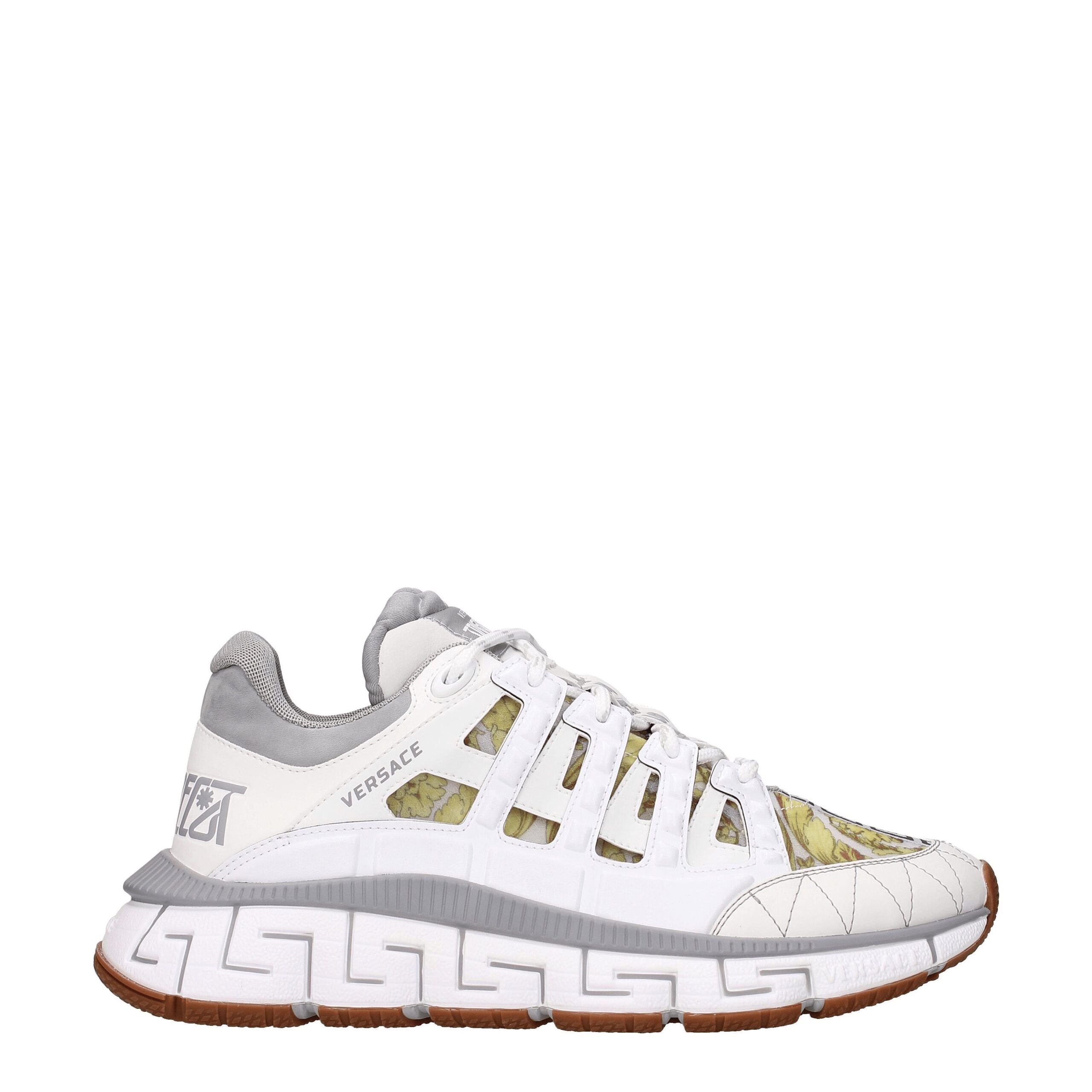 White Leather Athletic Sneakers