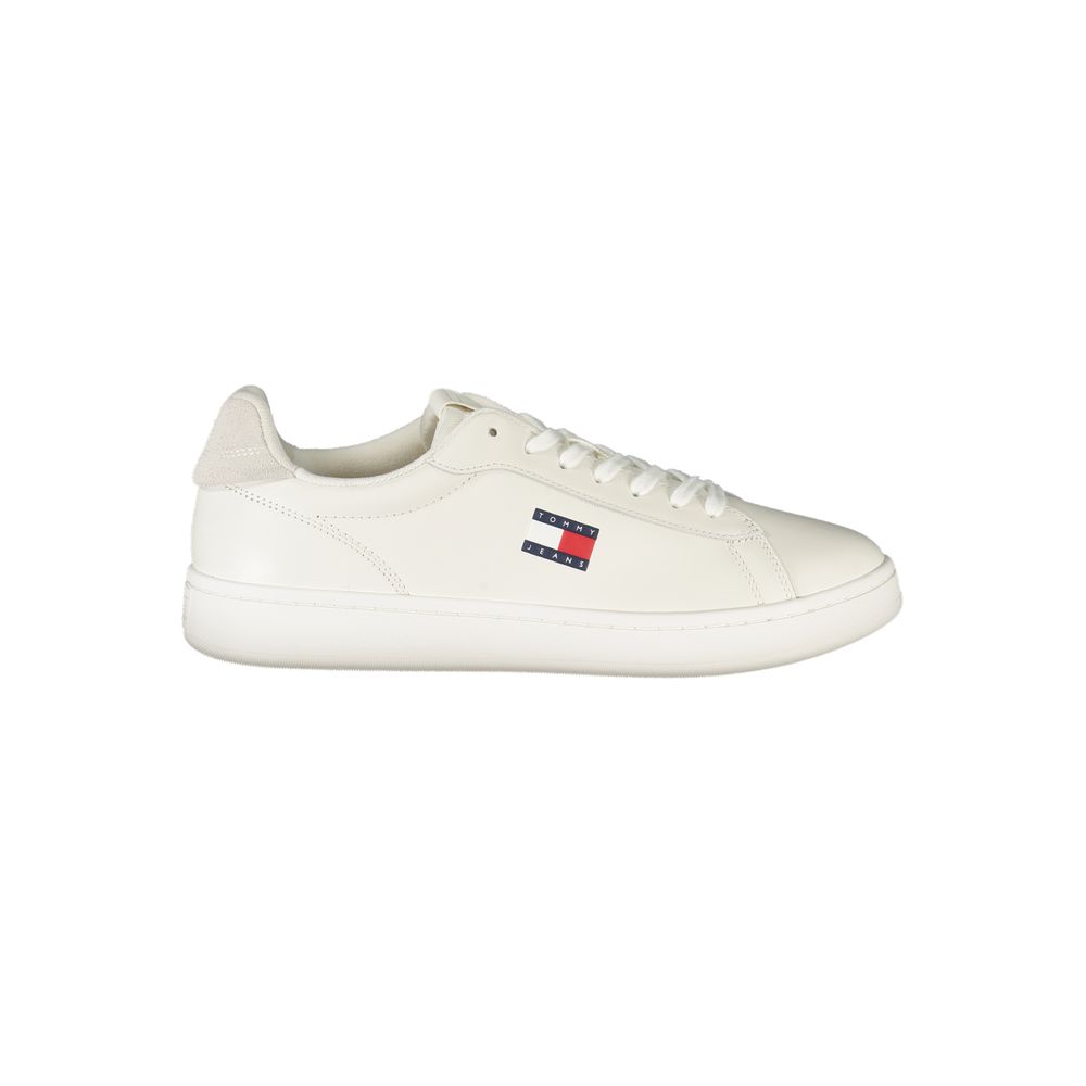 White Leather Men Sneaker