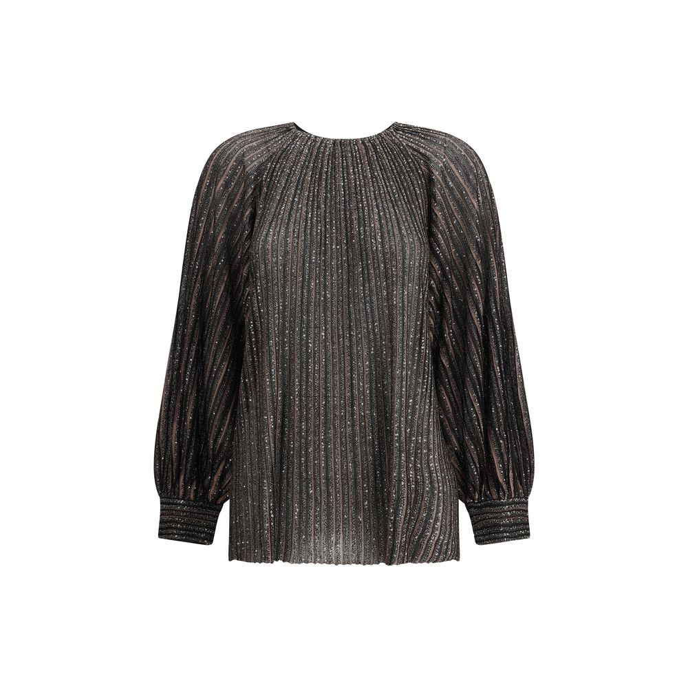 Striped sequined Blouse