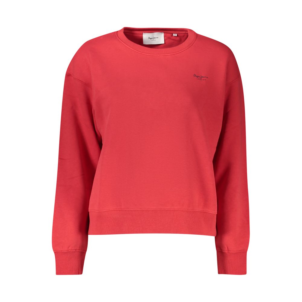 Red Organic Cotton Women Sweater