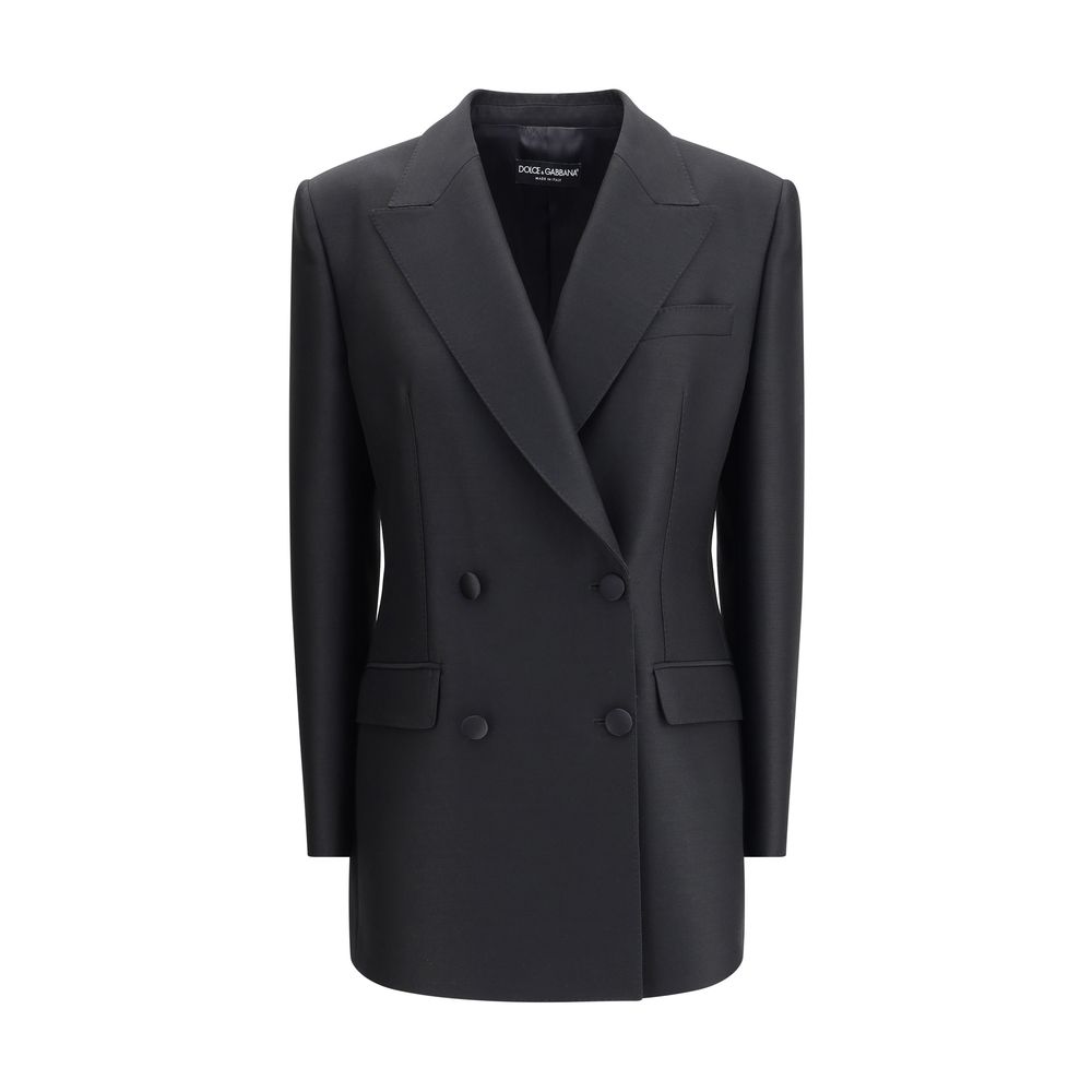 Black Fleece Wool Blazer