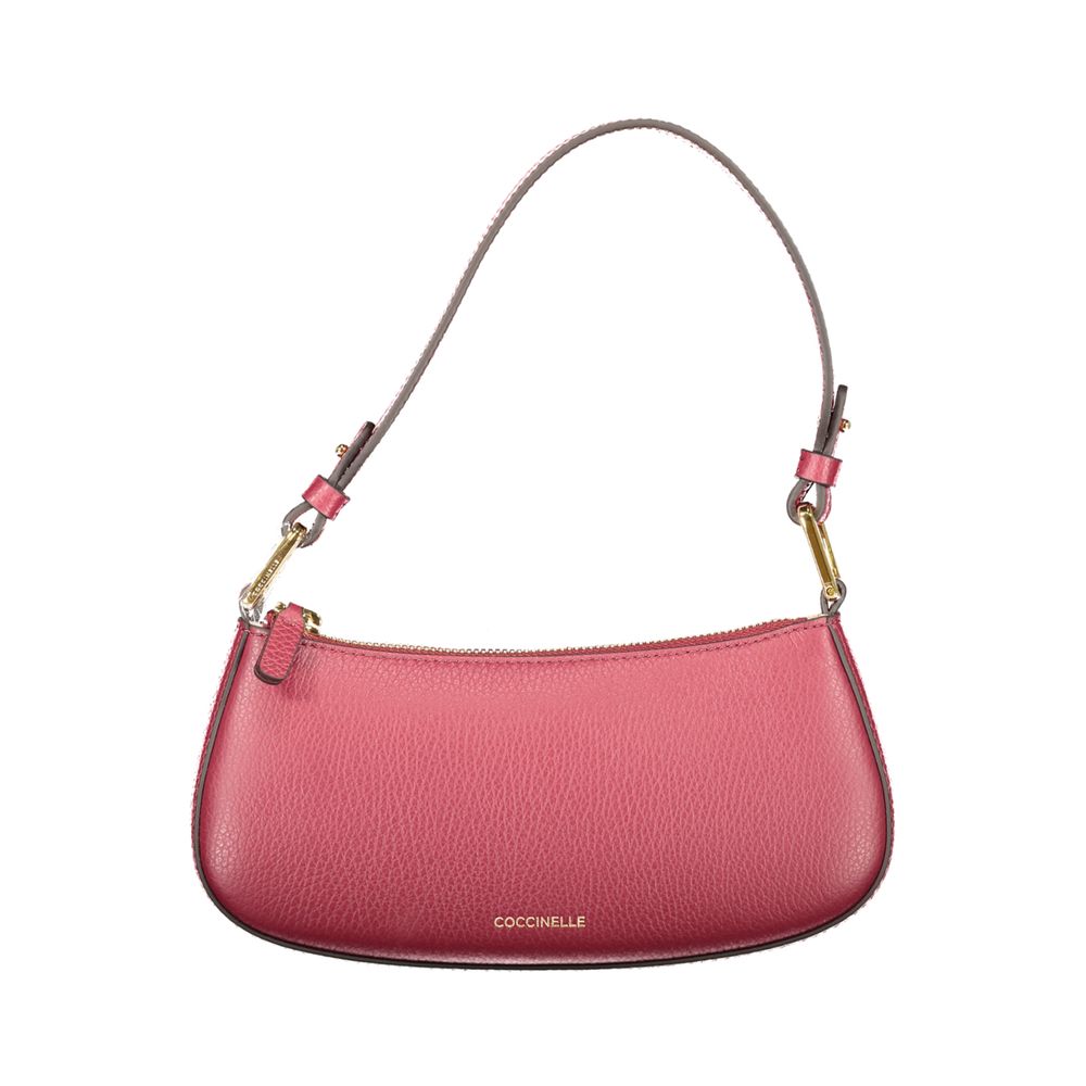 Purple Leather Women Handbag