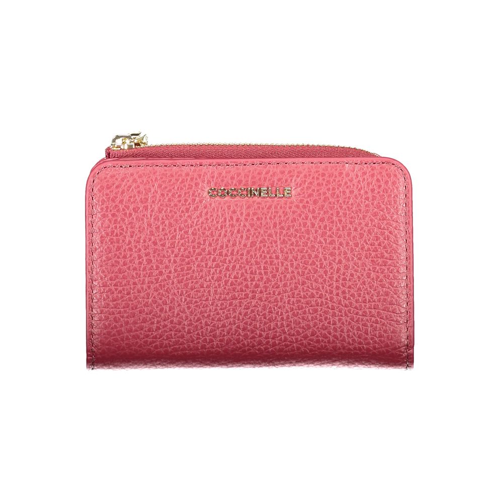 Purple Leather Women Wallet