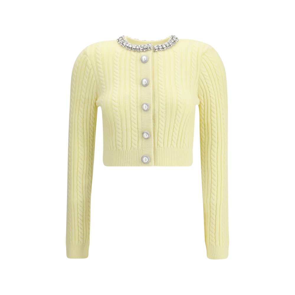 Short alpaca Cardigan