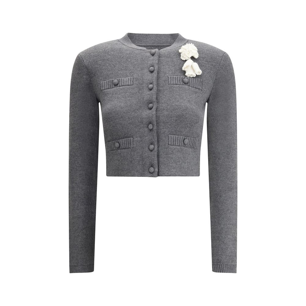 Crocheted flower Cardigan