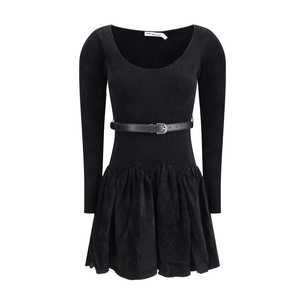 Chenille knit Dress