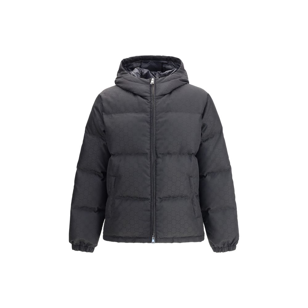 GG patterned padded Down Jacket