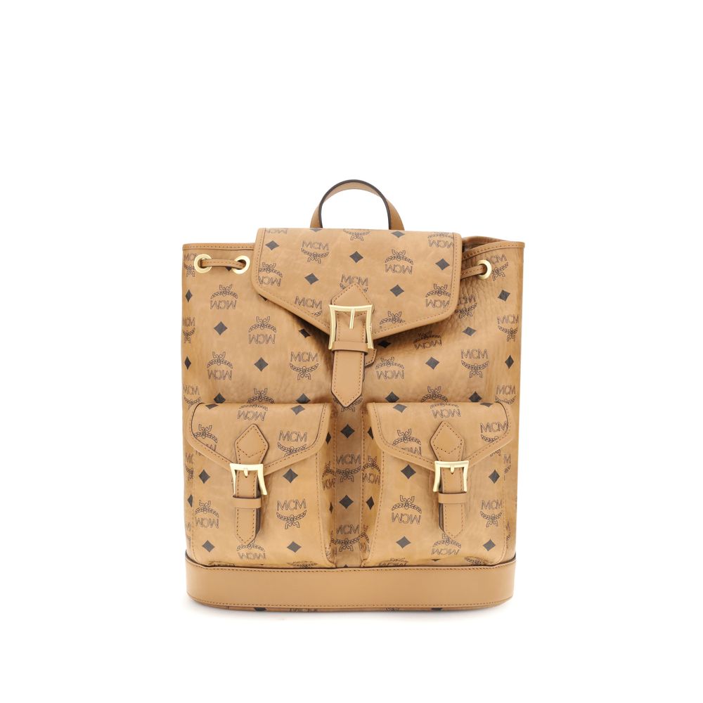 Printed canvas Backpack