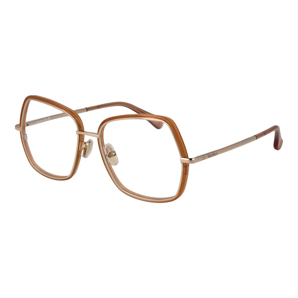 Gold Women Glasses Frame