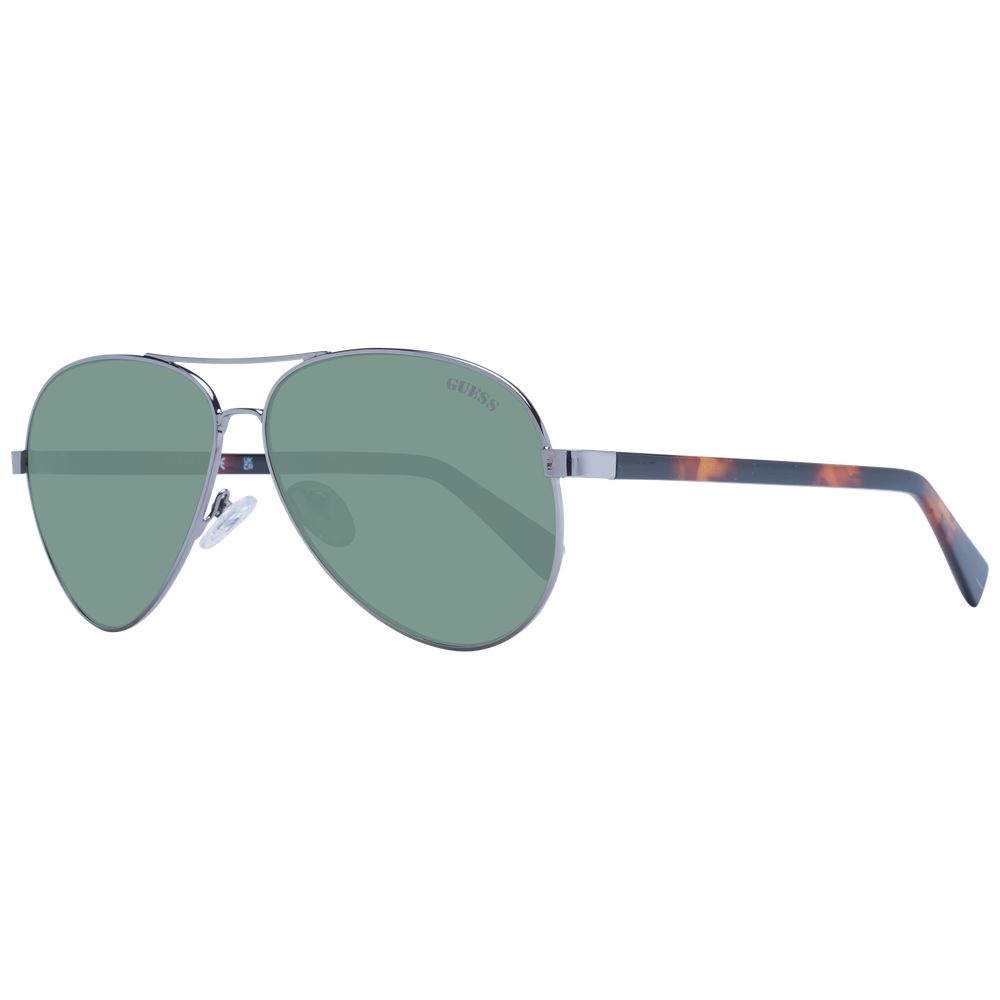 Gray Metal Sunglasses
