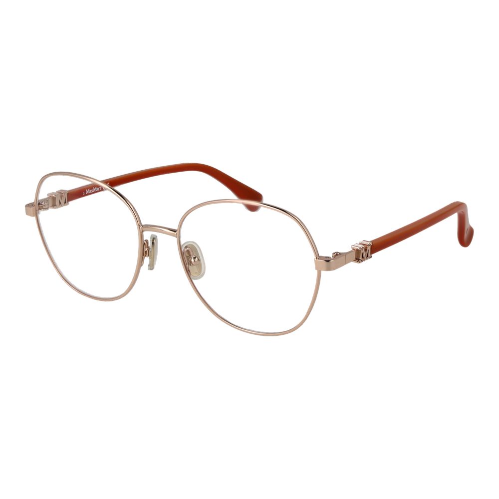Gold Women Glasses Frame