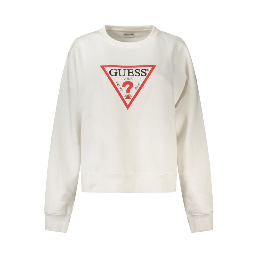 White Cotton Women Sweater