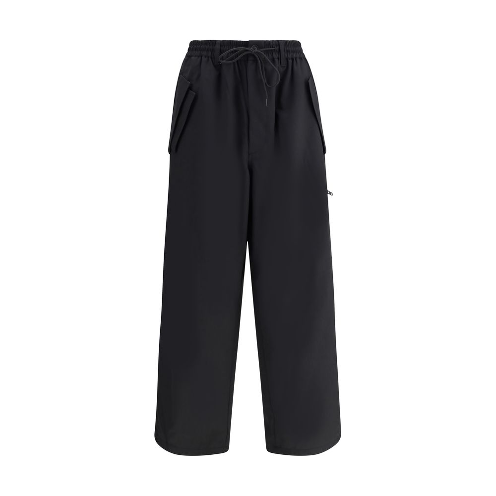 Wool straight-leg Pants