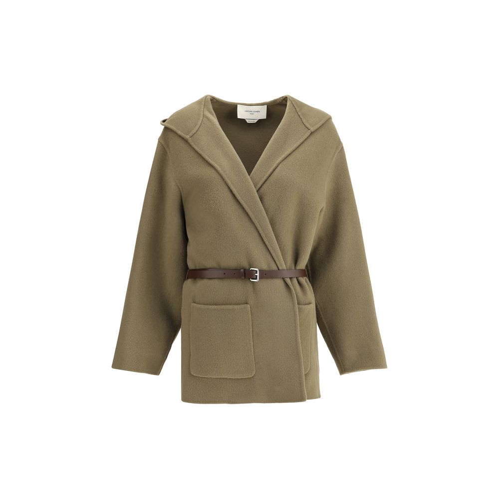 Double wool cloth caban Jacket
