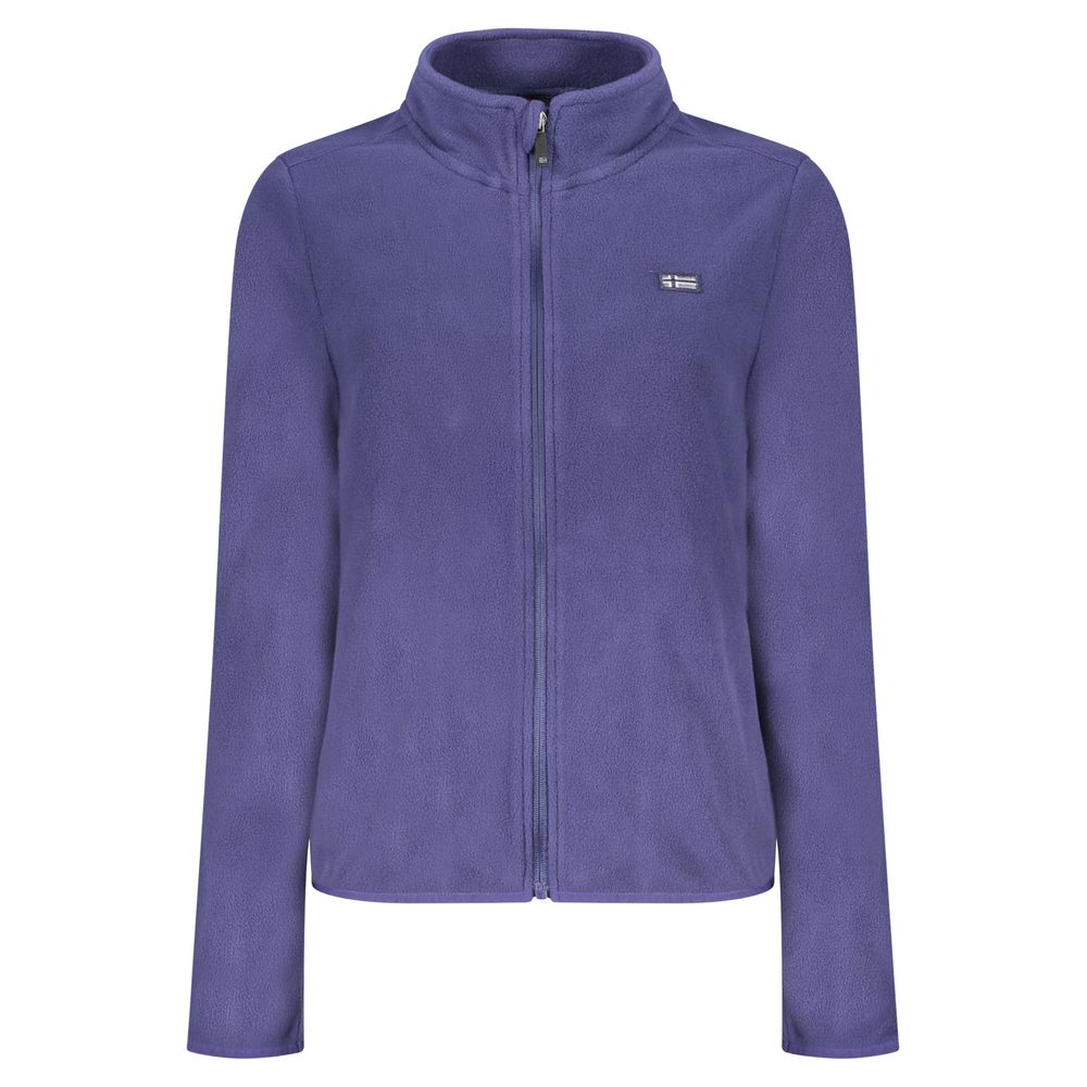 Blue Polyester Women Sweater